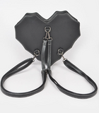 Convertible Spiderweb Heart Bag