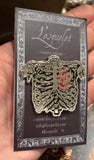 Caged Heart Enamel Pin