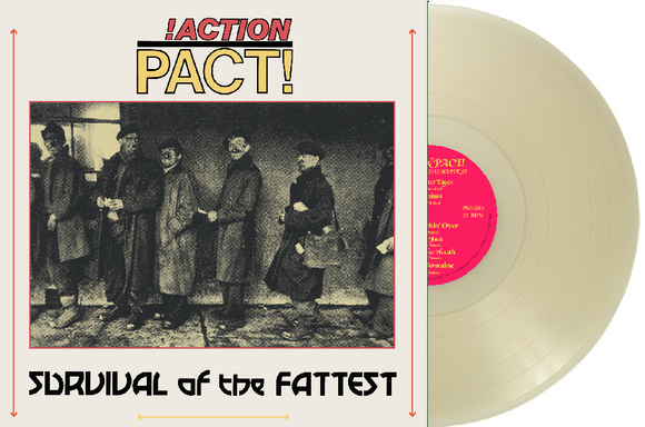 Action Pact - Survival of the Fattest LP EXCLUSIVE CLEAR