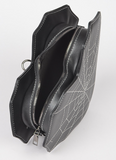Convertible Spiderweb Heart Bag