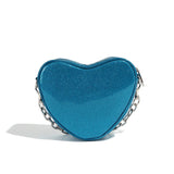 Tainted Love Tiny Tote Blue Sparkle