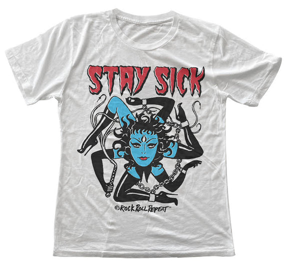 Stay Sick White Shirt