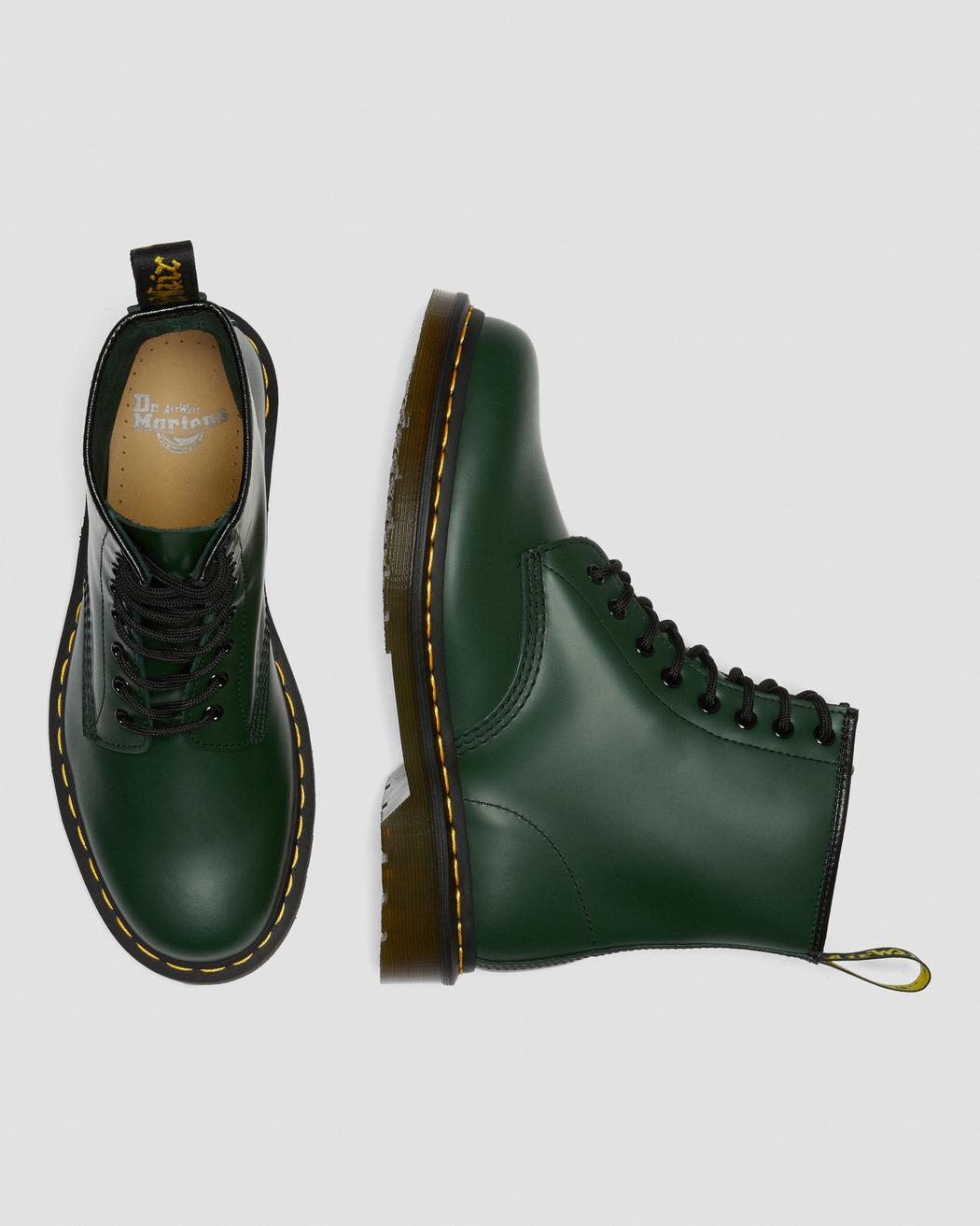 1460 Green Smooth Dr. Marten 8 Eye Boots – DeadRockers