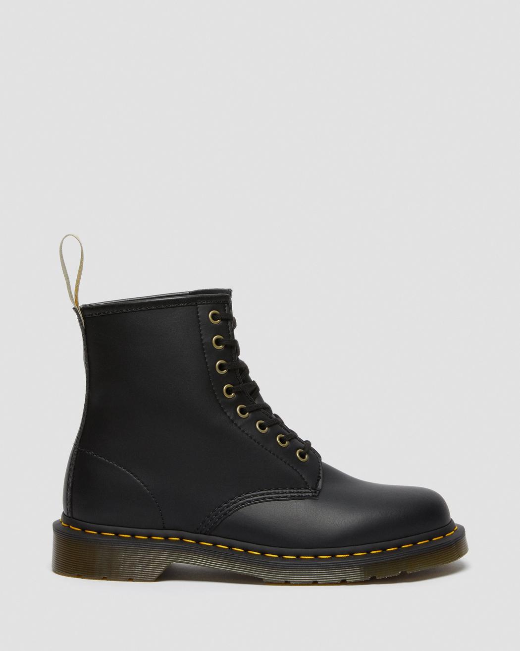 1460 Black Vegan Felix Rub Dr. Marten 8 Eye Boots – DeadRockers