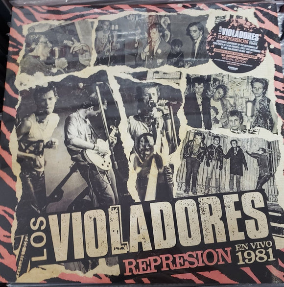 Los Violadores - Represion En Vivo 1981 LP