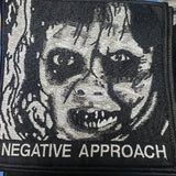 Negative Approach Embroidered Patch