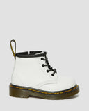 1460 I White Leather Baby Boots