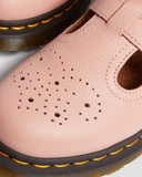 8065 Peach Mary Jane Shoes