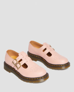 8065 Peach Mary Jane Shoes