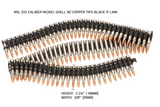Silver with Copper Tips 223 Bullet Belt