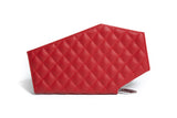 Red Matte Coffin Clutch Wallet