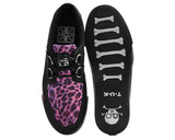 Black & Pink Leopard D-Ring VLK Sneaker