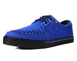 Electric Blue Suede VLK Sneaker Creeper Sneaker