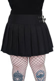 Black Bat Girl Mini Skirt