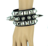 Pure Chaos Spiked & Studded Wristband