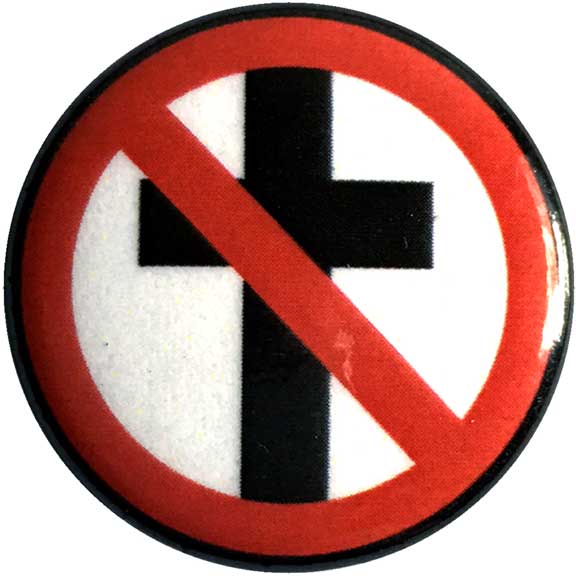 Bad Religion Cross Buster Button