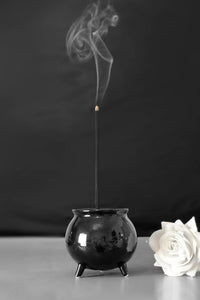 Cauldron Incense Holder
