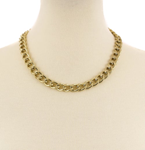 Submission Chain Necklace Gold
