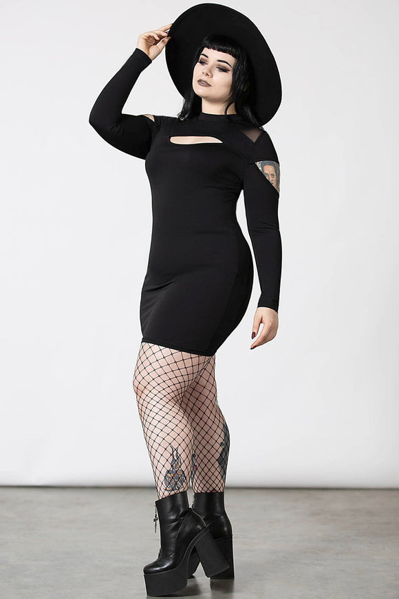 Cosmic Shift Long Sleeve Dress DeadRockers Cosmic Shift Long Sleeve Dress DeadRockers