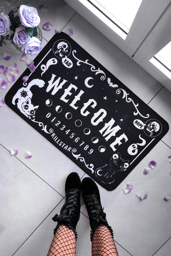 Cute & Spooky Welcome Ouija Doormat Rug