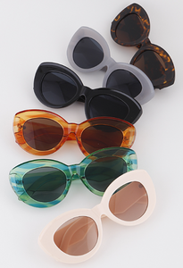 Rounded Kitty Sunglasses