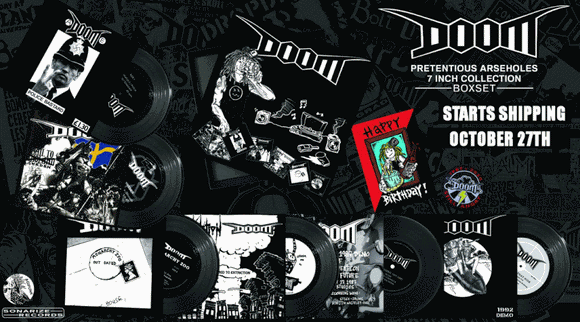 Doom - Pretentious Arseholes Boxset 5x 7