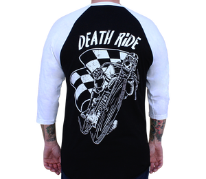Death Ride Mens Baseball Shirt
