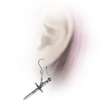 Hand of Macbeth Dagger Earrings - DeadRockers