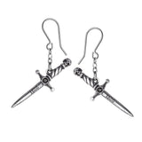 Hand of Macbeth Dagger Earrings - DeadRockers