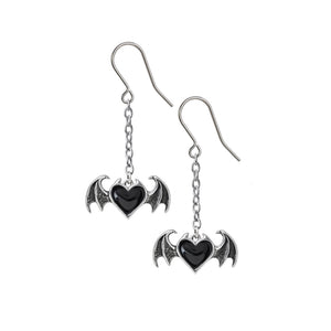 Blacksoul Heart Earrings