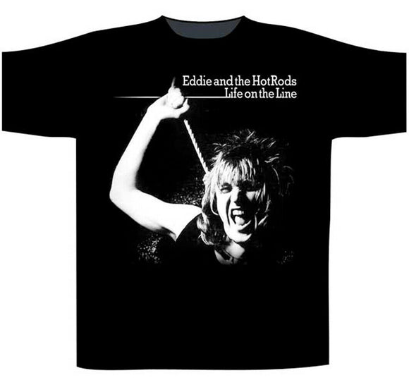 Eddie & The Hot Rods Life On the Line Shirt
