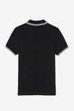 Fred Perry Womens Black / White Polo