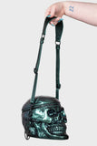Oil Slick Green Grave Digger Skull Bag