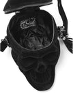Velvet Grave Digger Skull Bag