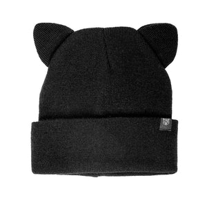 Cat Ear Knit Beanie Hat