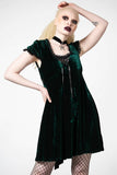 Heather Babydoll Emerald Green Dress