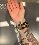 Jumbo Leopard Bondage Ring Wristband