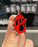 Anarchy Sign Enamel Pin