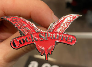 Cock Sparrer Logo Pin Large