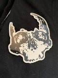 Dead Rockers Skull Sticker
