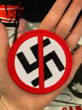 Anti Nazi Crossed Out Swastika Patch