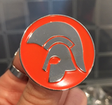 Trojan Logo Enamel Pin