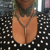 Silver Bullet Chain Necklace