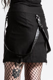 Katy Coffin Black Mini Skirt