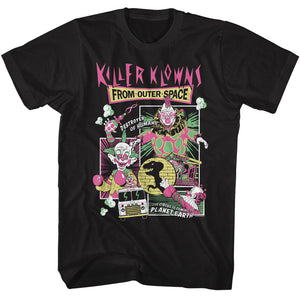 Killer Klowns Comic Boxes Shirt