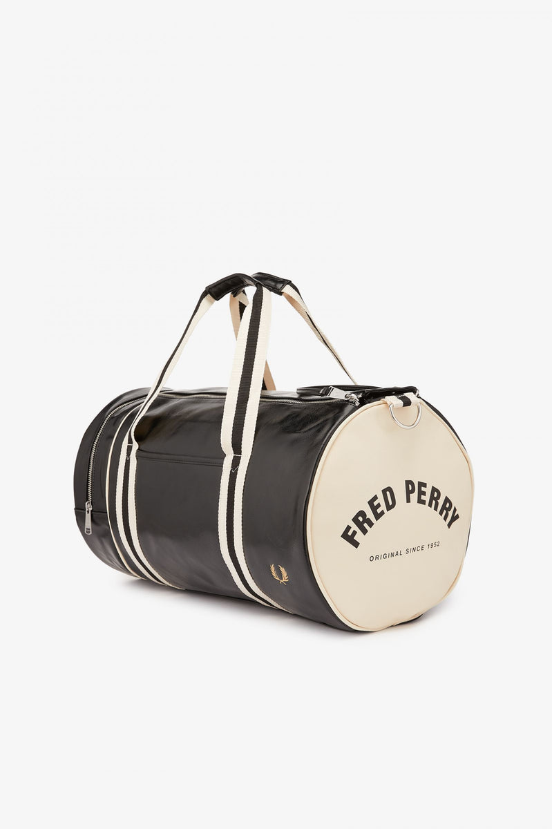 Fred Perry Classic Barrel Bag Black – DeadRockers