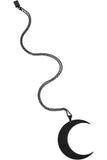 Black Luna Necklace