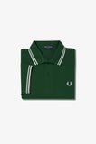 Fred Perry Twin Tipped Polo Ivy Green