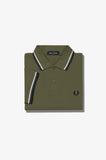 Fred Perry Polo Military Green / Black / White