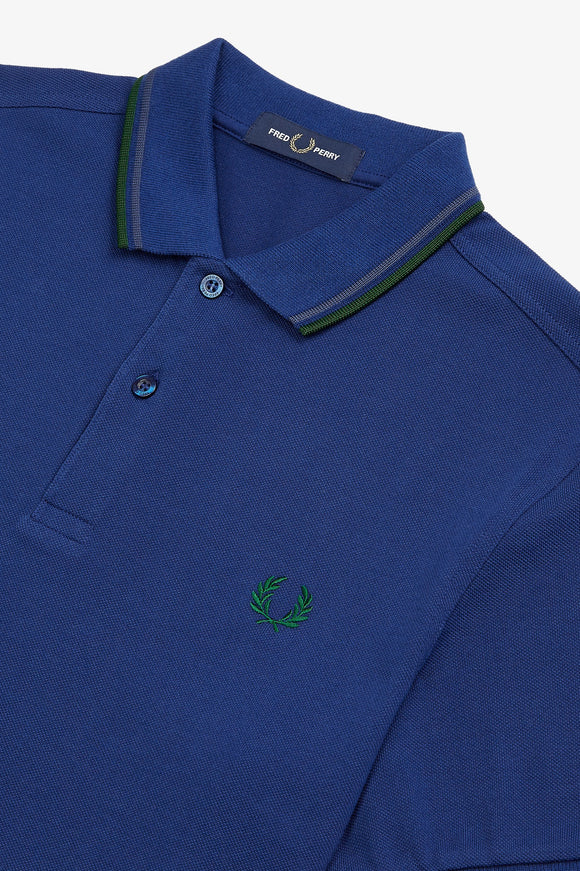 Fred Perry Polo Medieval Blue / Midnight Blue / Ivy